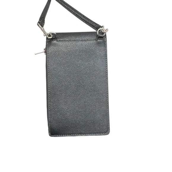 Coach black leather north south crossbody bag CM235 - Picture 9 of 13